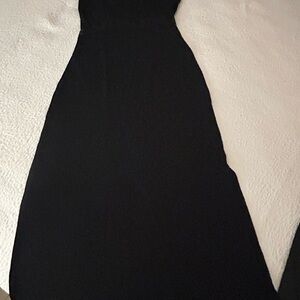 bebe Strapless Black Dress